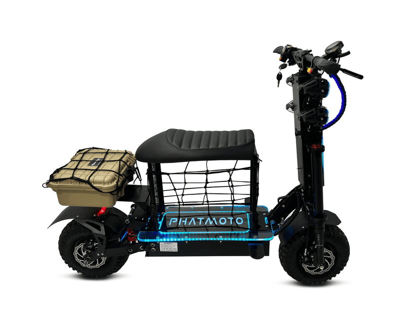 PHATMOTO® Mini XL Electric Scooter 10,000 Watt - 55 MPH Speed | $3,499