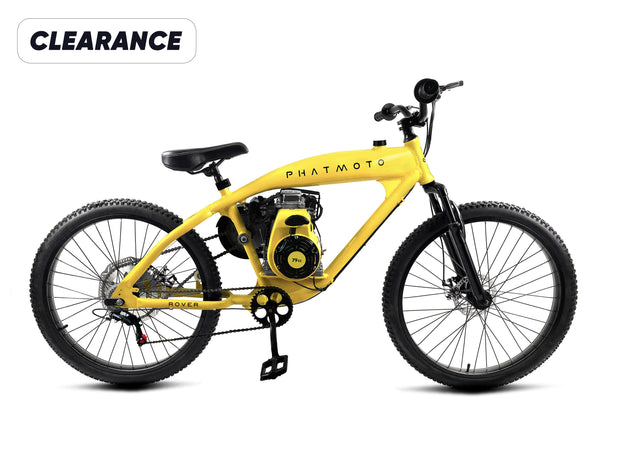 PHATMOTO® Rover 2023 - 79cc Motorized Bicycle 7-Speed (Yellow) | $599.00 | Free Shipping | ON SALE !!! |