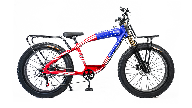 2024 PHATMOTO® ALL TERRAIN Fat Tire BICYCLE ONLY | Available in 3 Colors  | Free Shipping  | - Phatmoto