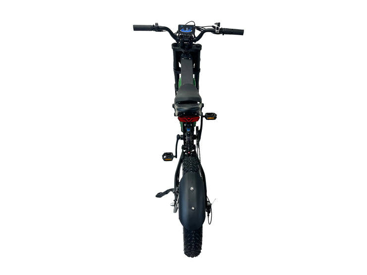 35 mph electric bicycle PHATMOTO® Electric Mountaineer - 1,000W 60V Motor - 35 MPH
