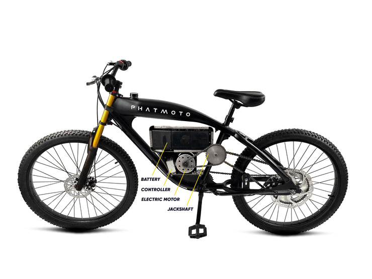 PHATMOTO Rover Electric Glossy Black PHATMOTO Rover Electric Glossy Black