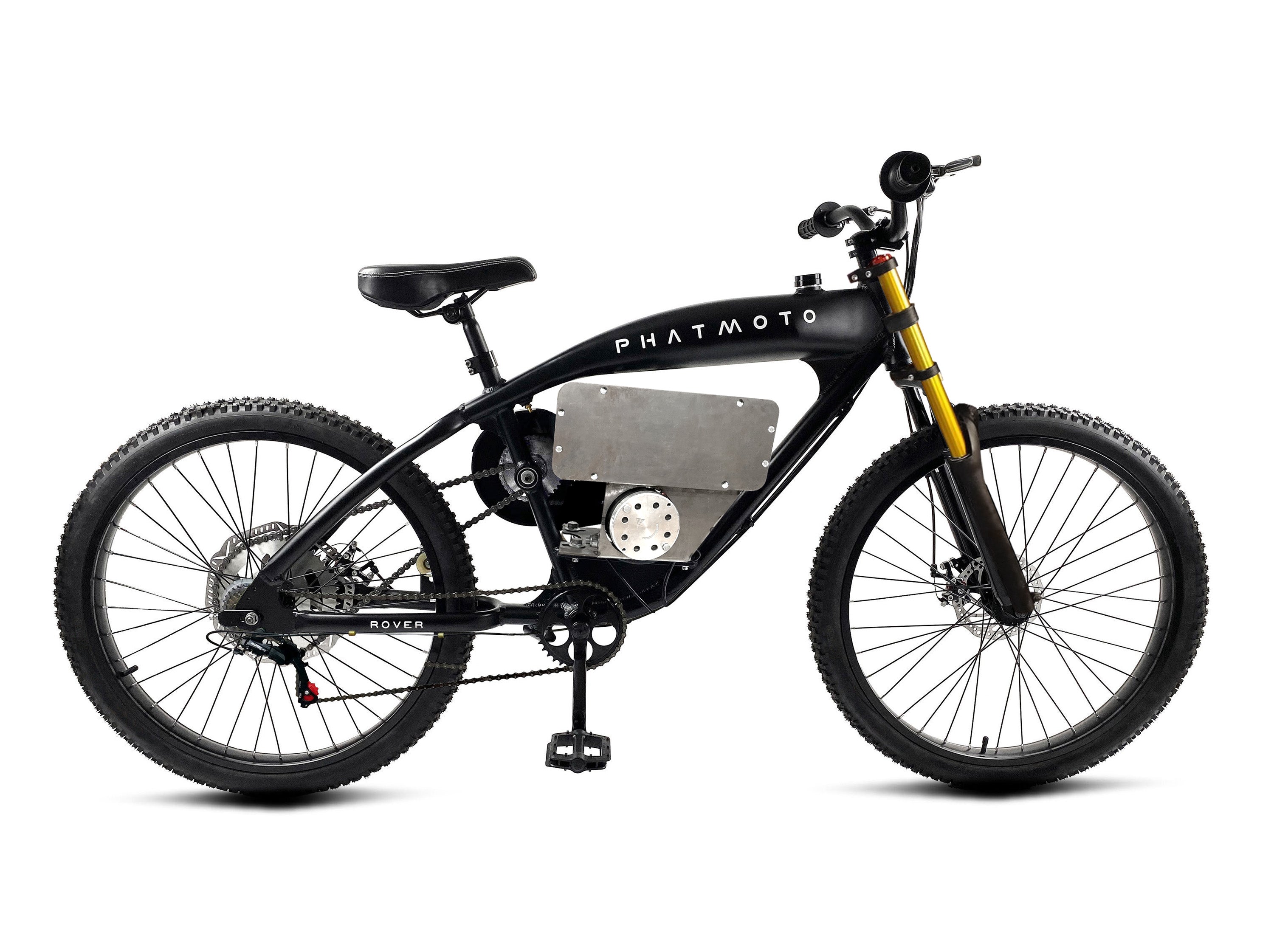79cc Motorized Bicycle Phatmoto Rover Bicycle With Gas Motor