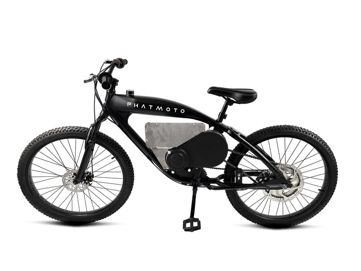 land rover electric bicycle PHATMOTO Rover Electric Glossy Black