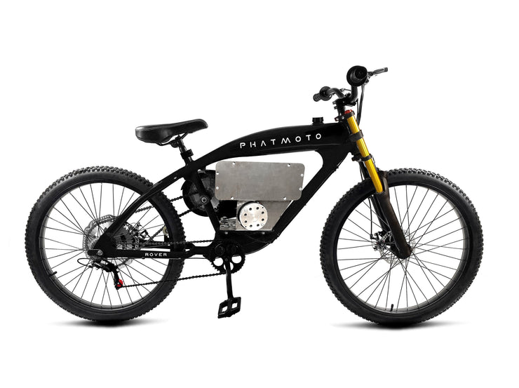 electric powered bicycle PHATMOTO Rover Electric Glossy Black