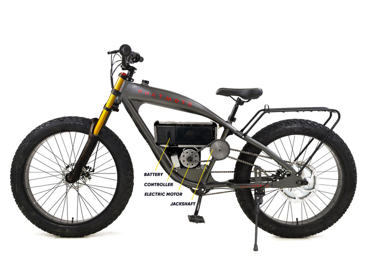 PHATMOTO ALL TERRAIN Electric Fat Tire Matte Army Green PHATMOTO ALL TERRAIN Electric Fat Tire Matte Army Green