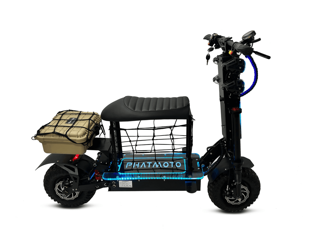 PHATMOTO® Mini XL Electric Scooter 10,000 Watt - 55 MPH Speed | $3,499