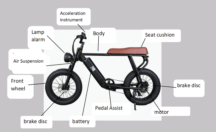 TS-750W Lithium Bike with Sidecar - Electric Bike with Sidecar 45 km/h | $3,099.00 | Free Shipping