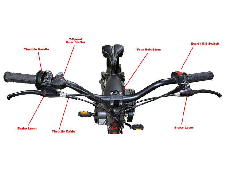 how to put together a motorized bicycle